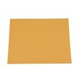 Sax Colored Art Paper, 9 x 12 Inches, Yellow Orange, 50 Sheets PK 91216